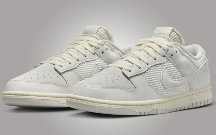 Avsløring av den subtile elegansen: Nike Dunk Low Phantom Light Bone