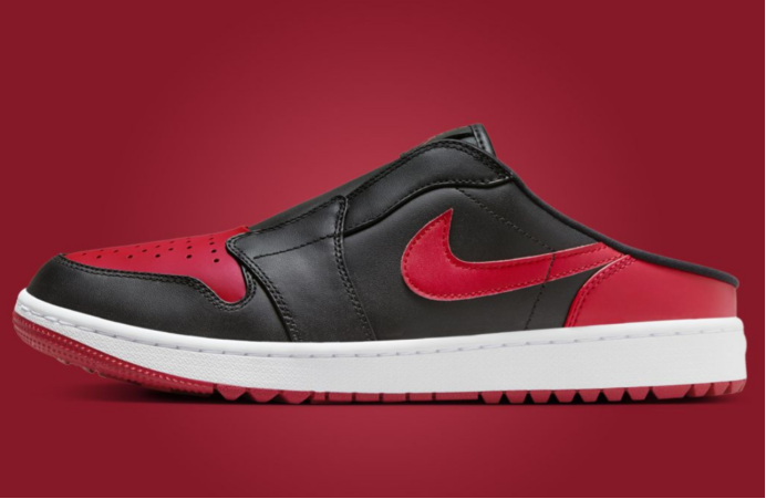 Slå ut med stil: Air Jordan 1 Golf Mule Bred er her!