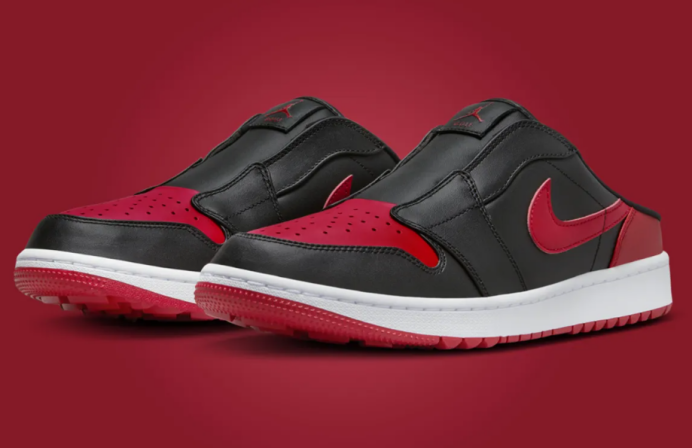 Slå ut med stil: Air Jordan 1 Golf Mule Bred er her!